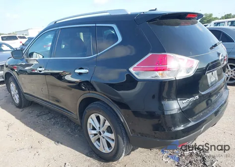 2015 Nissan Rogue Sv from USA, damaged, VIN KNMAT2MTXFP532478